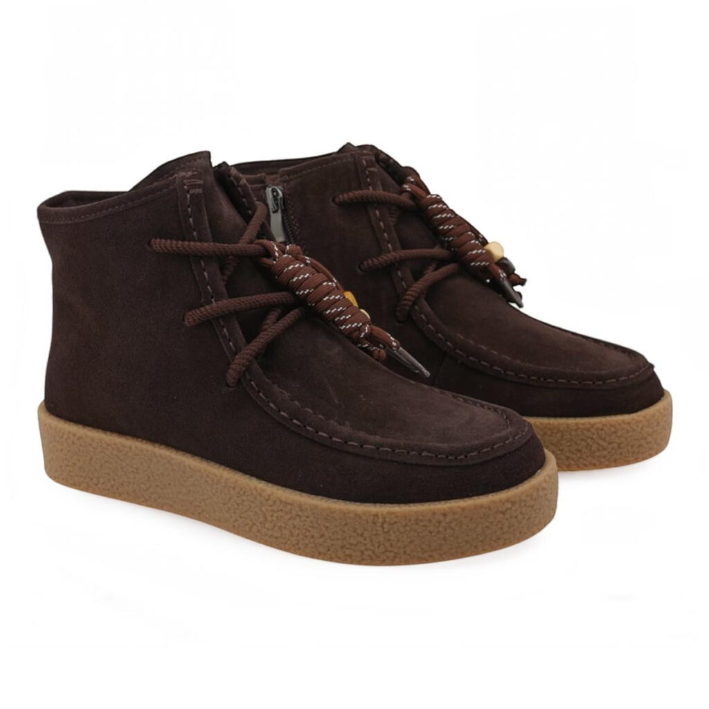 Exe Shoes Γυναικεία Μποτάκια Καστόρι 53E-096 Καφέ Καστόρι X353E0962504