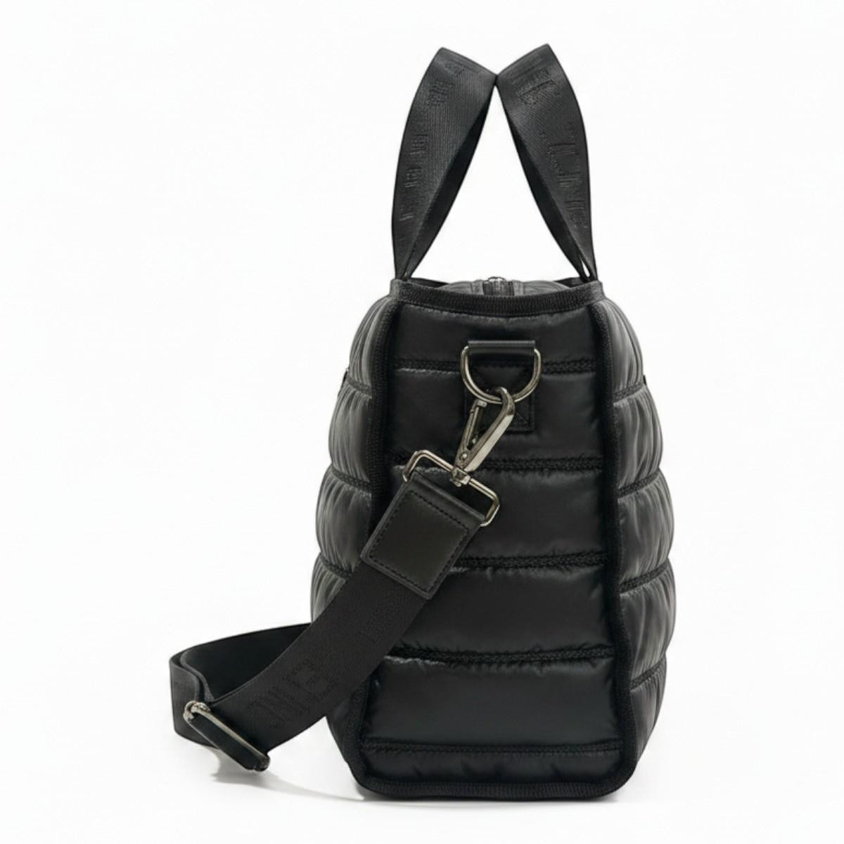 FRNC FRANCESCO Τσάντα Γυναικεία Χειρός-Ώμου Large Soho Tote Bag 1466 BLK Μαύρο - Image 3